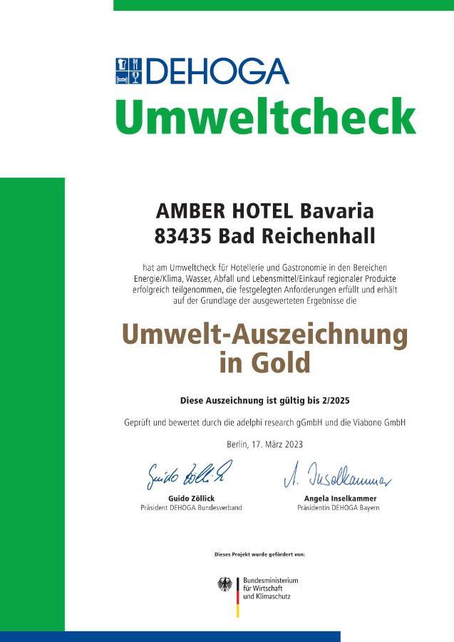 Amber Hotel Bavaria Bad Reichenhall Exterior photo